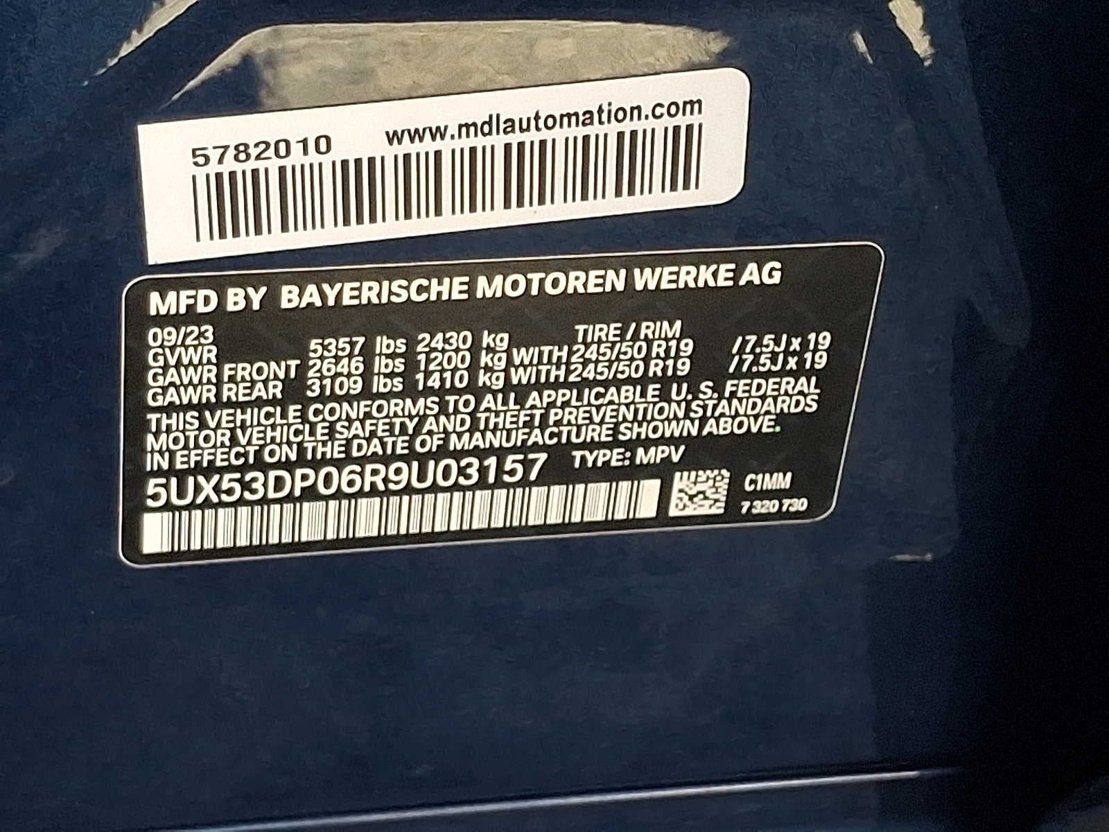 2024 BMW X3 xDrive30i Sports Activity Vehicle