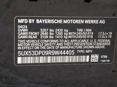 2024 BMW X3 xDrive30i Sports Activity Vehicle