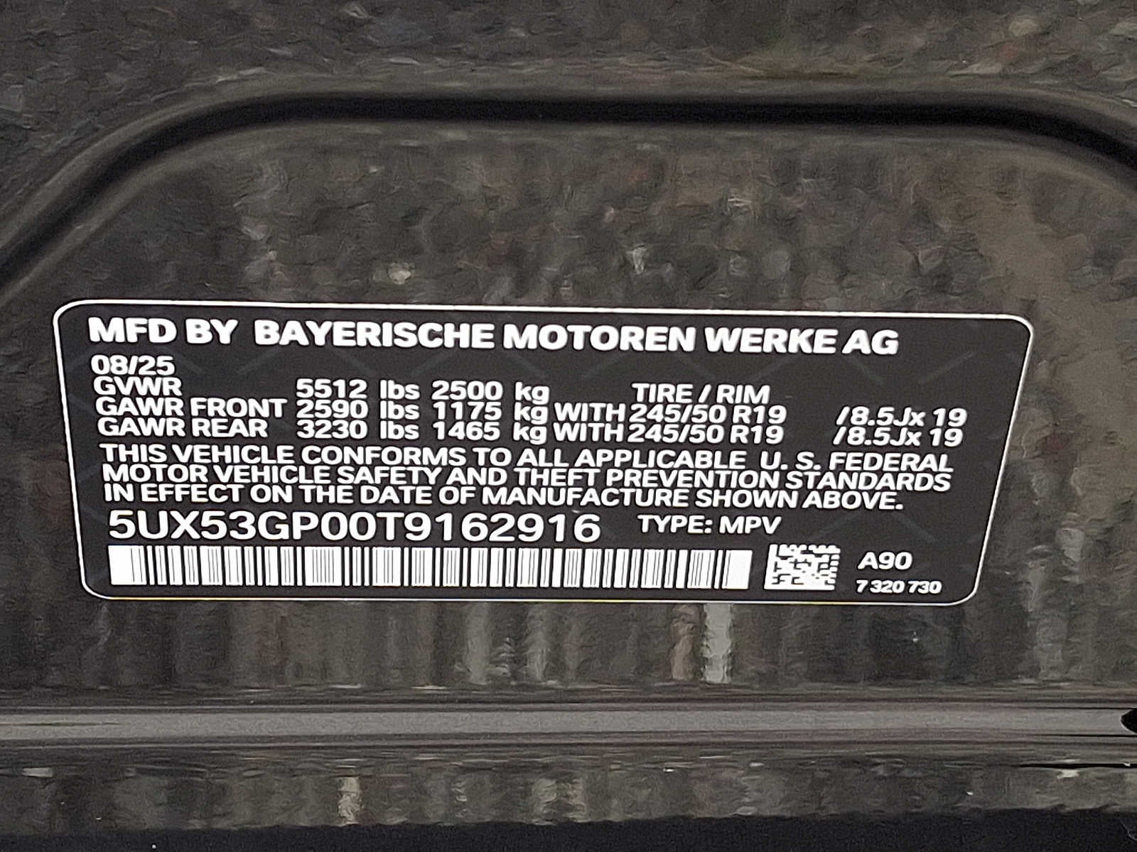 2026 BMW X3 30 xDrive Sports Activity Vehicle