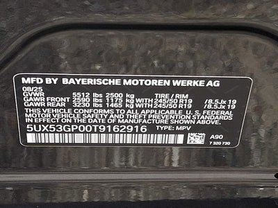 2026 BMW X3 30 xDrive Sports Activity Vehicle