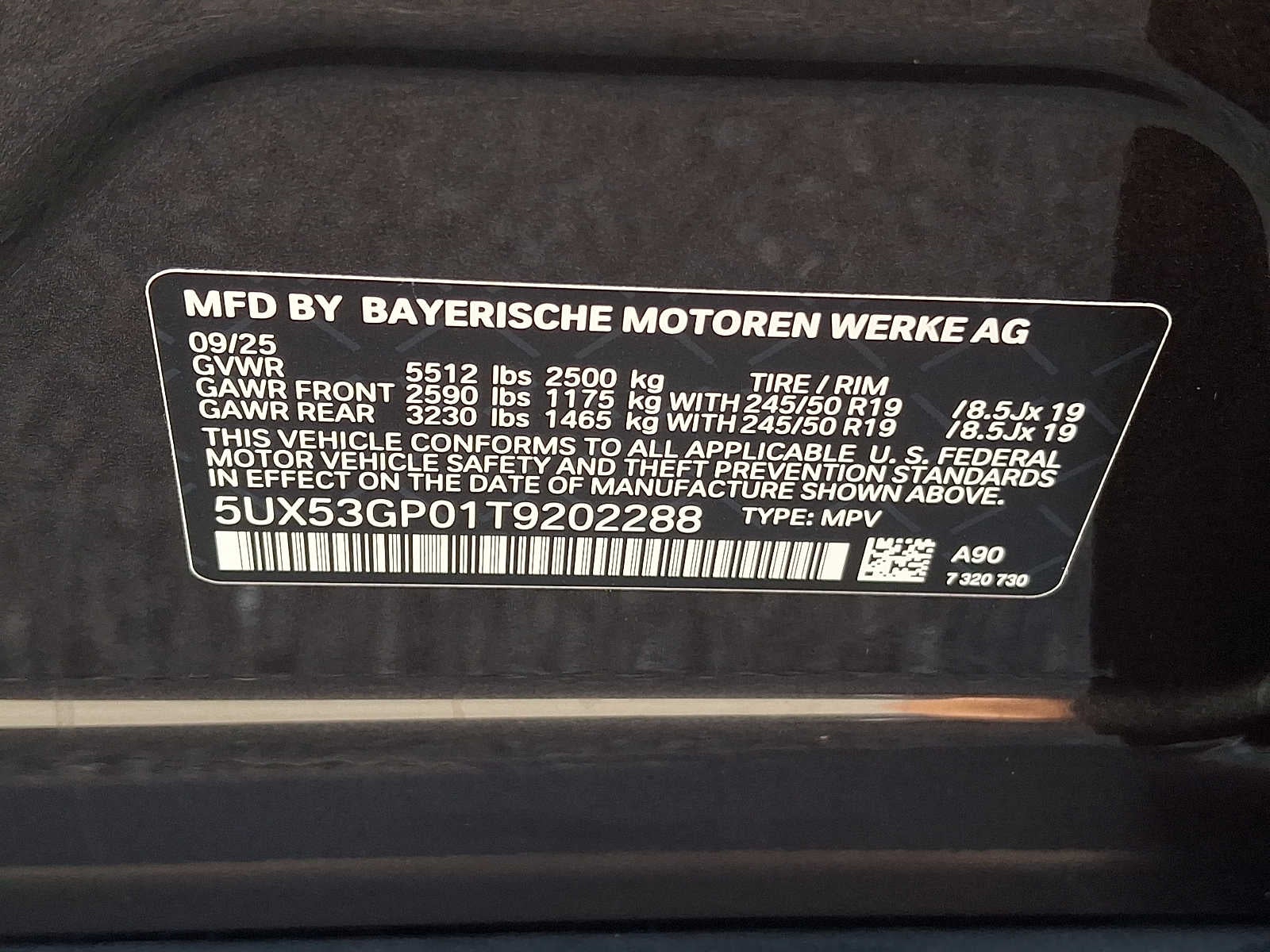 2026 BMW X3 30 xDrive Sports Activity Vehicle