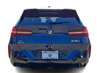 2025 BMW X3 30 xDrive Sports Activity Vehicle