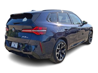 2025 BMW X3 30 xDrive Sports Activity Vehicle