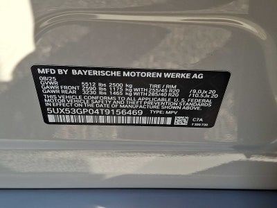 2026 BMW X3 30 xDrive Sports Activity Vehicle