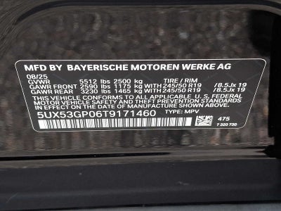 2026 BMW X3 30 xDrive Sports Activity Vehicle