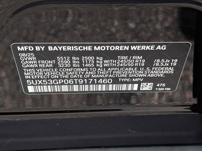 2026 BMW X3 30 xDrive Sports Activity Vehicle