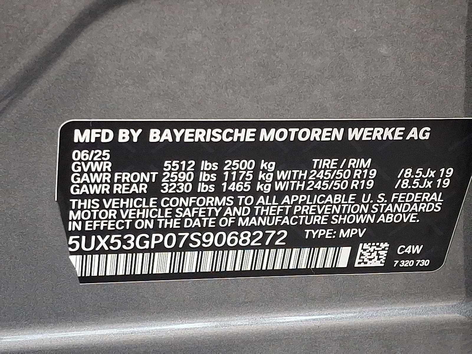 2025 BMW X3 30 xDrive Sports Activity Vehicle