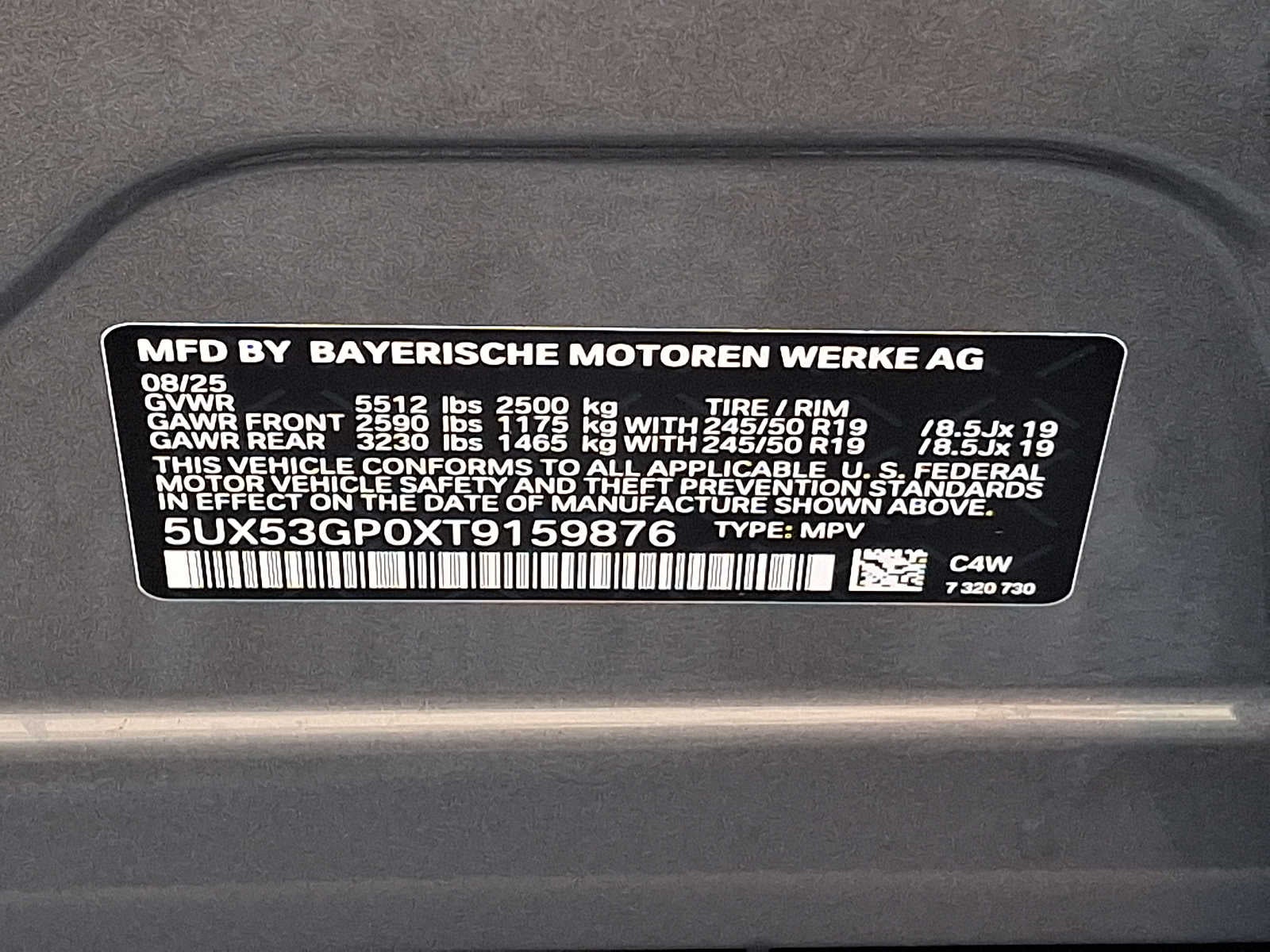 2026 BMW X3 30 xDrive Sports Activity Vehicle