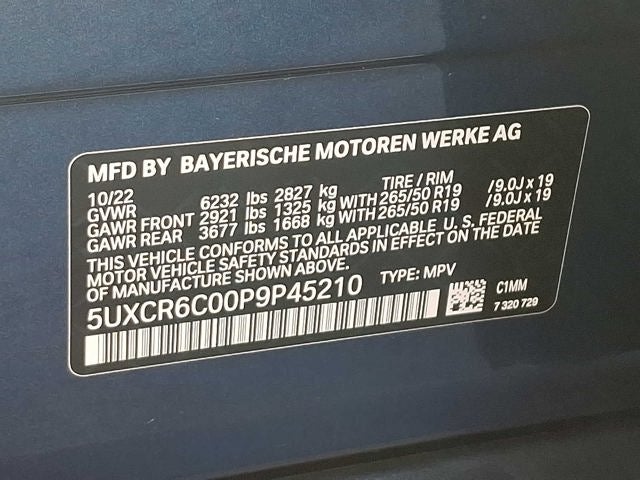 2023 BMW X5 xDrive40i Sports Activity Vehicle