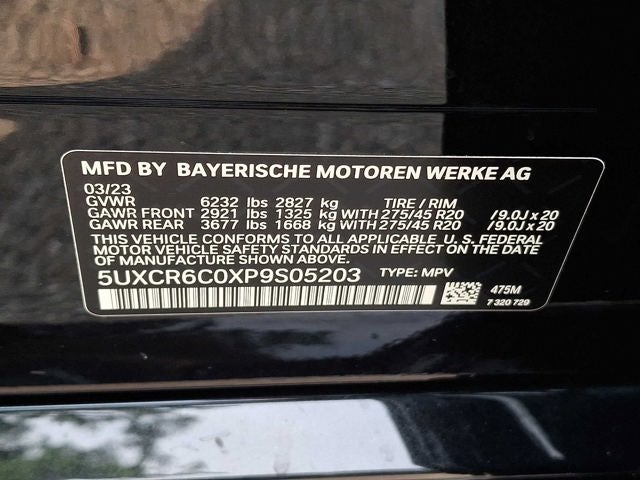 2023 BMW X5 xDrive40i Sports Activity Vehicle
