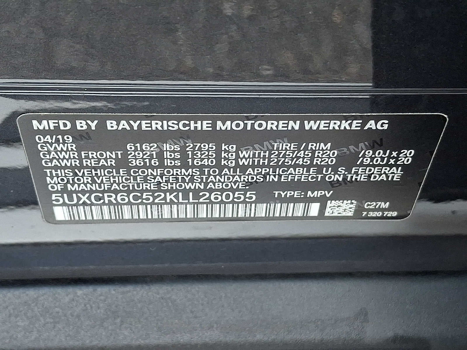2019 BMW X5 xDrive40i Sports Activity Vehicle
