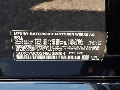 2022 BMW X6 M50i Sports Activity Coupe