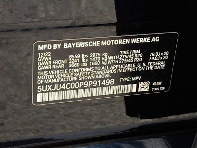 2023 BMW X5 M50i Sports Activity Vehicle