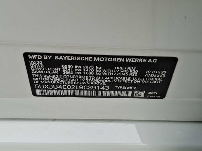 2020 BMW X5 M50i Sports Activity Vehicle