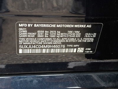 2021 BMW X5 M50i Sports Activity Vehicle