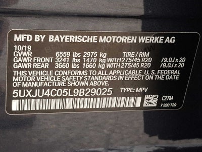 2020 BMW X5 M50i Sports Activity Vehicle