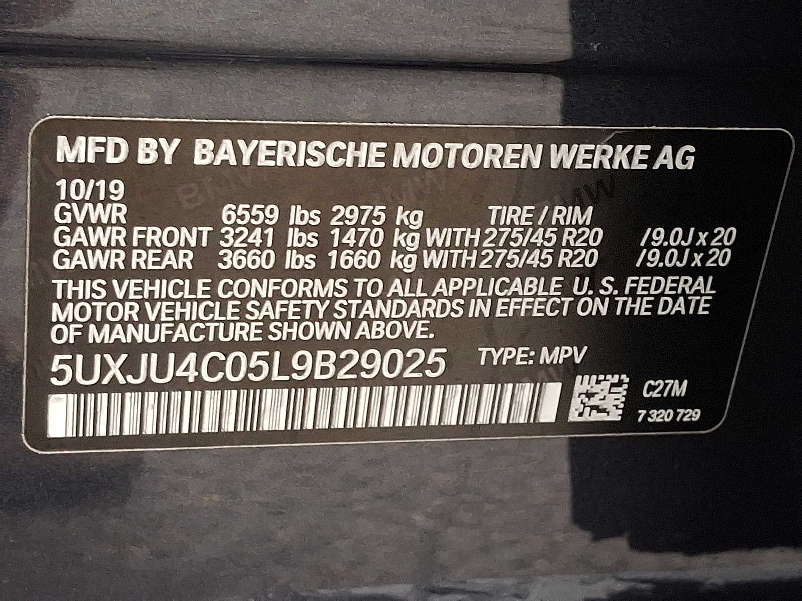 2020 BMW X5 M50i Sports Activity Vehicle