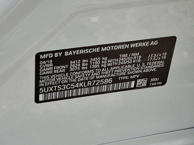 2019 BMW X3 M40i Sports Activity Vehicle