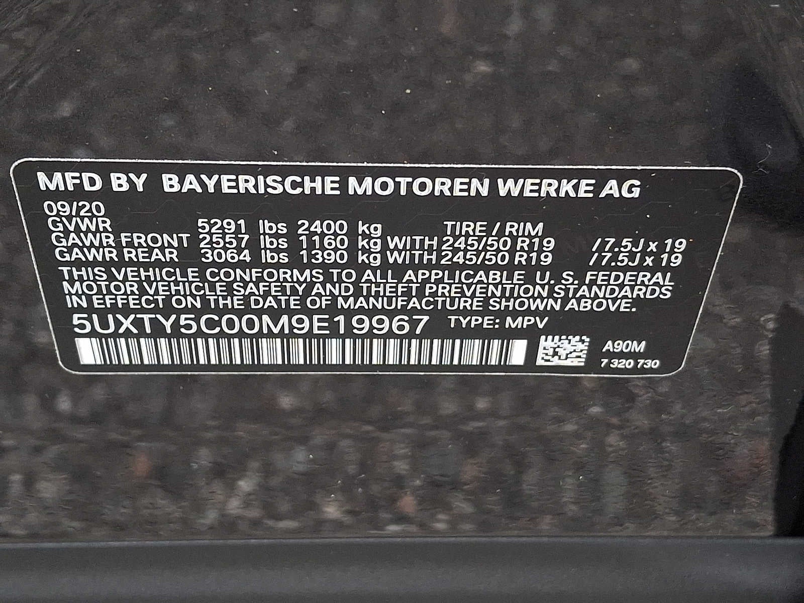 2021 BMW X3 xDrive30i Sports Activity Vehicle
