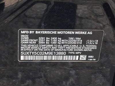 2021 BMW X3 xDrive30i Sports Activity Vehicle