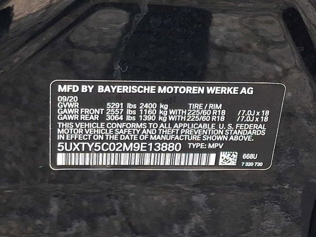 2021 BMW X3 xDrive30i Sports Activity Vehicle