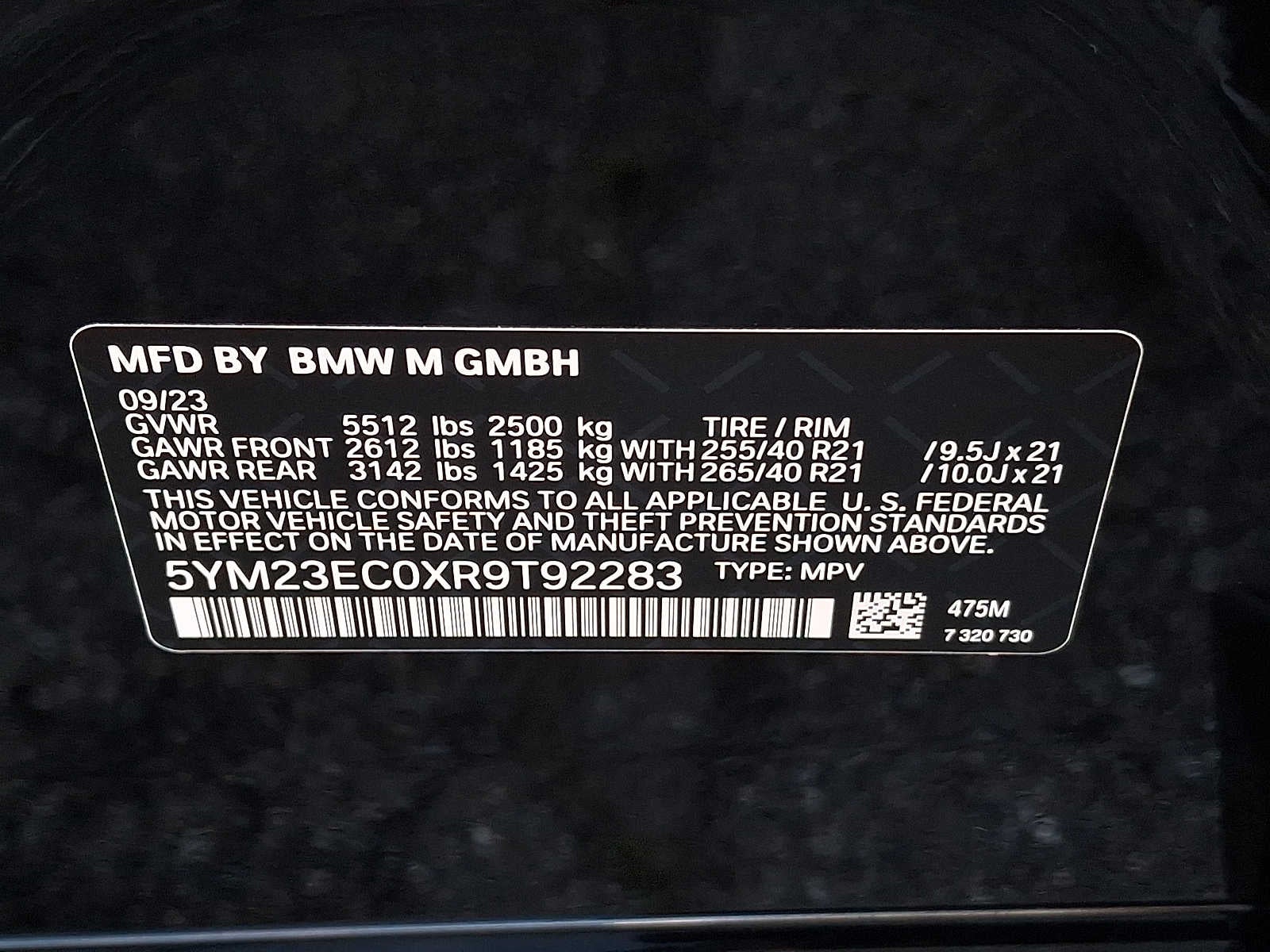2024 BMW X4 M Sports Activity Coupe