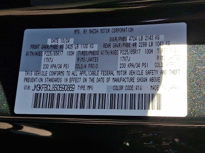 2025 Mazda Mazda CX-5 2.5 S Preferred Package AWD