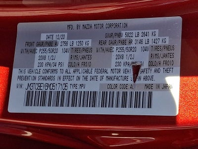 2021 Mazda Mazda CX-9 Signature AWD