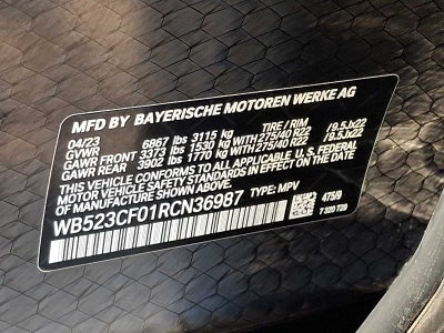 2024 BMW iX xDrive50 Sports Activity Vehicle
