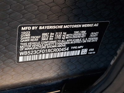 2024 BMW iX xDrive50 Sports Activity Vehicle