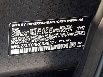 2024 BMW iX xDrive50 Sports Activity Vehicle