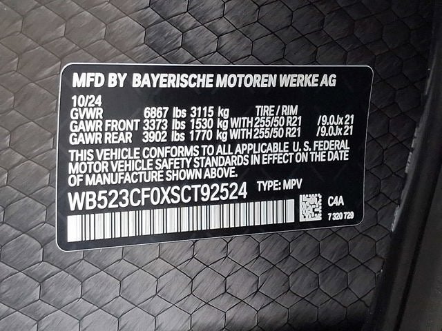 2025 BMW iX xDrive50 Sports Activity Vehicle