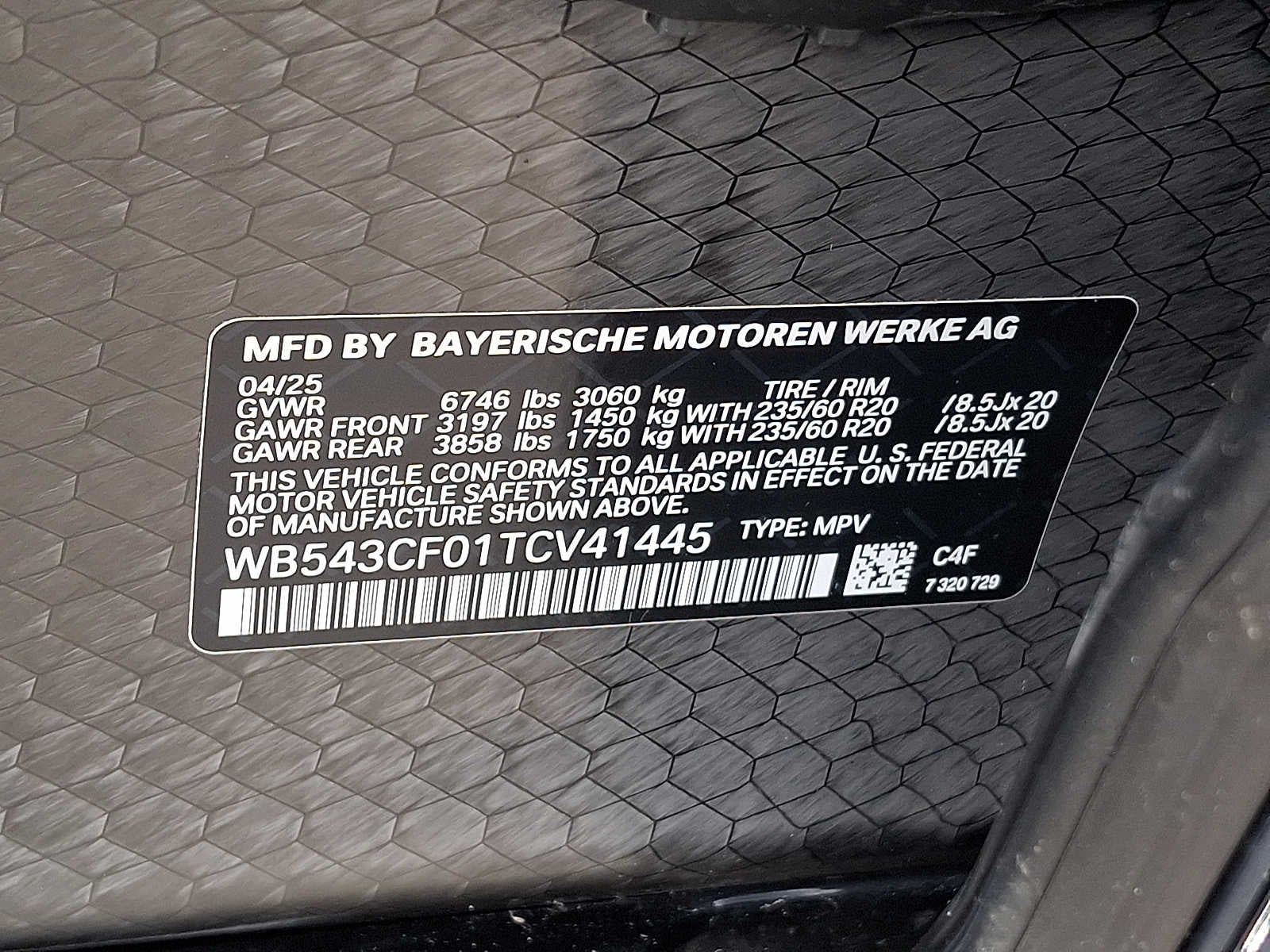 2026 BMW iX xDrive45 Sports Activity Vehicle