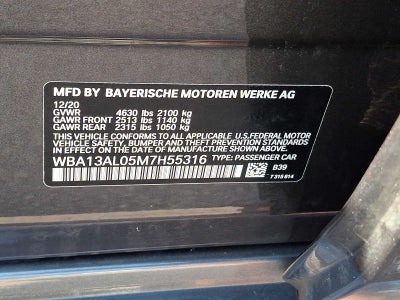 2021 BMW 2 Series M235i xDrive Gran Coupe