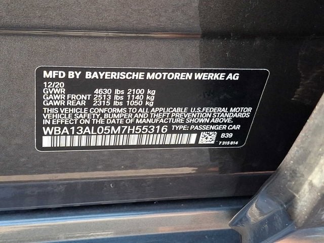 2021 BMW 2 Series M235i xDrive Gran Coupe