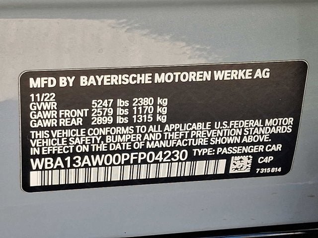 2023 BMW 4 Series M440i xDrive Gran Coupe