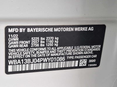 2023 BMW 5 Series 530i xDrive Sedan