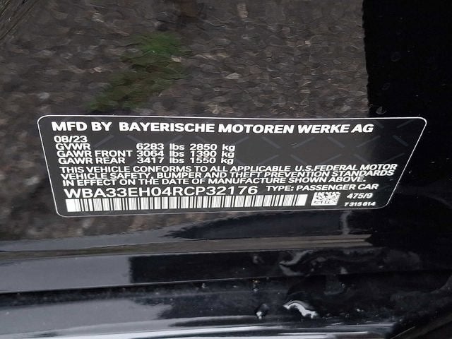 2024 BMW 7 Series 740i xDrive Sedan