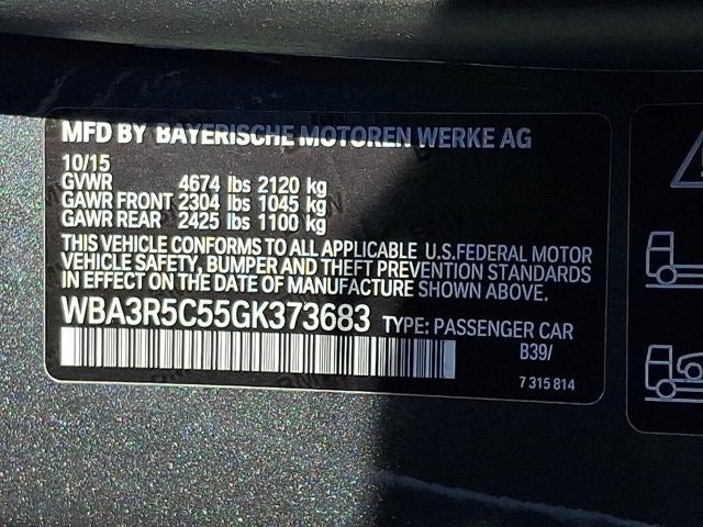 2016 BMW 4 Series 2dr Cpe 435i xDrive AWD