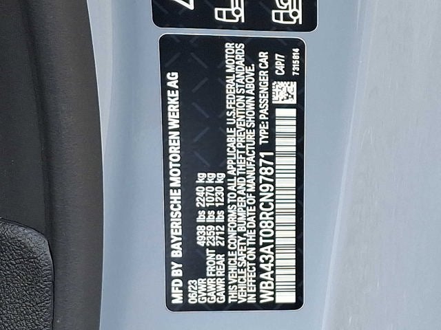 2024 BMW 4 Series 430i xDrive Convertible