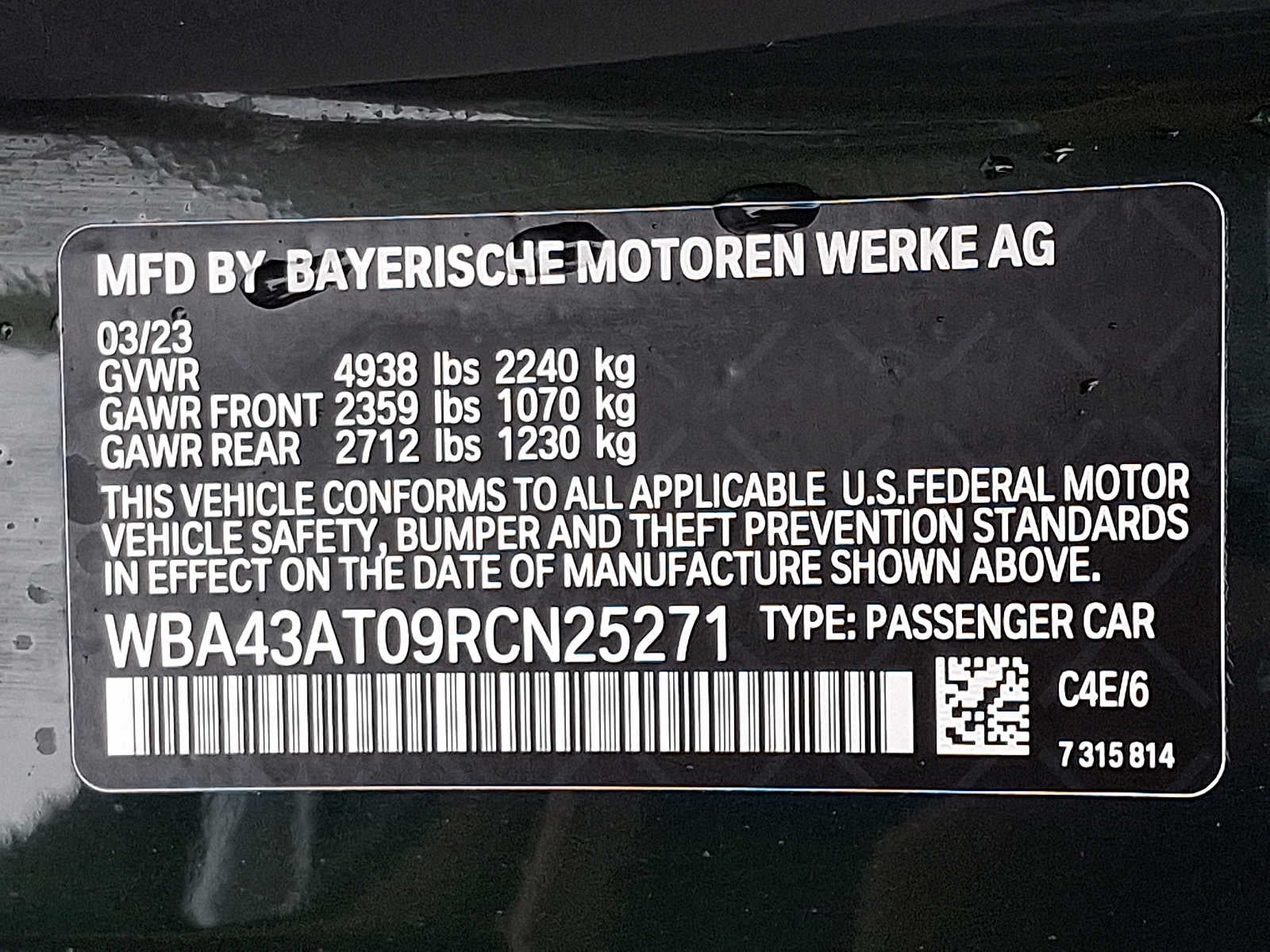 2024 BMW 4 Series 430i xDrive Convertible