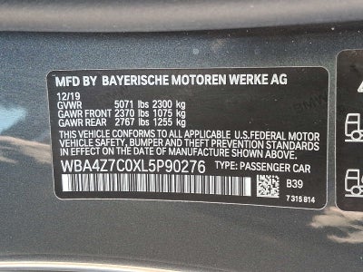 2020 BMW 4 Series 440i xDrive Convertible