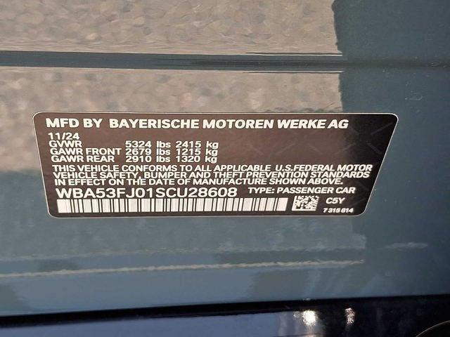 2025 BMW 5 Series 530i xDrive Sedan