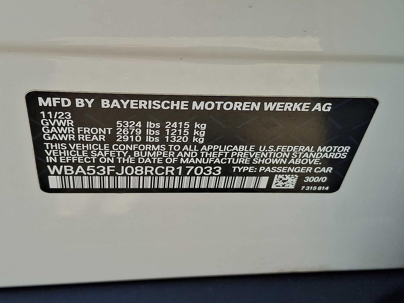 2024 BMW 5 Series 530i xDrive Sedan