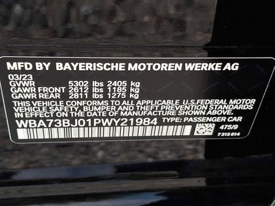 2023 BMW 5 Series 540i xDrive Sedan