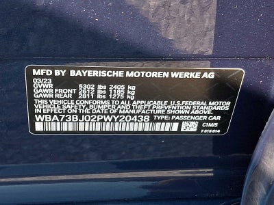 2023 BMW 5 Series 540i xDrive Sedan