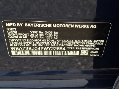 2023 BMW 5 Series 540i xDrive Sedan