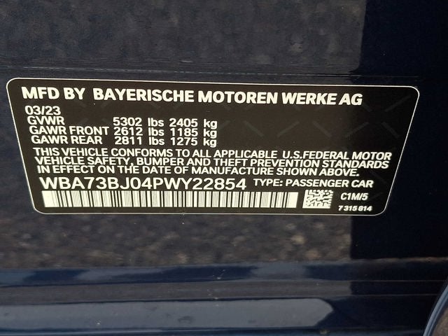 2023 BMW 5 Series 540i xDrive Sedan