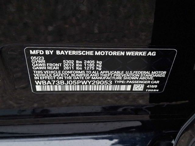 2023 BMW 5 Series 540i xDrive Sedan