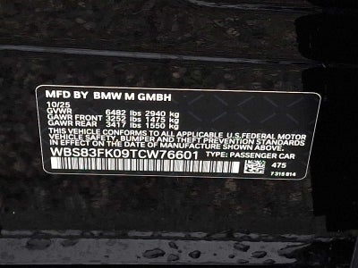 2026 BMW M5 Sedan